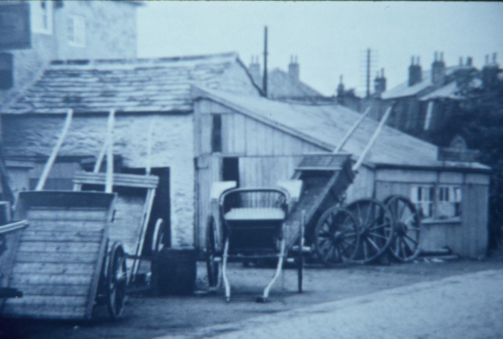 Starkey's Wheelwright Shop, Pony Dick Starkey's Wheelwright Shop, Pony Dick