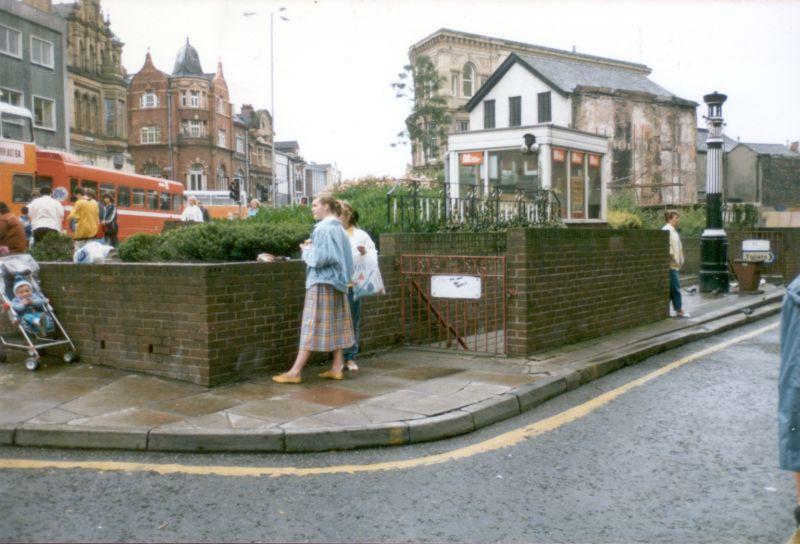 Underground toilets, 1980s. Underground toilets, 1980s.