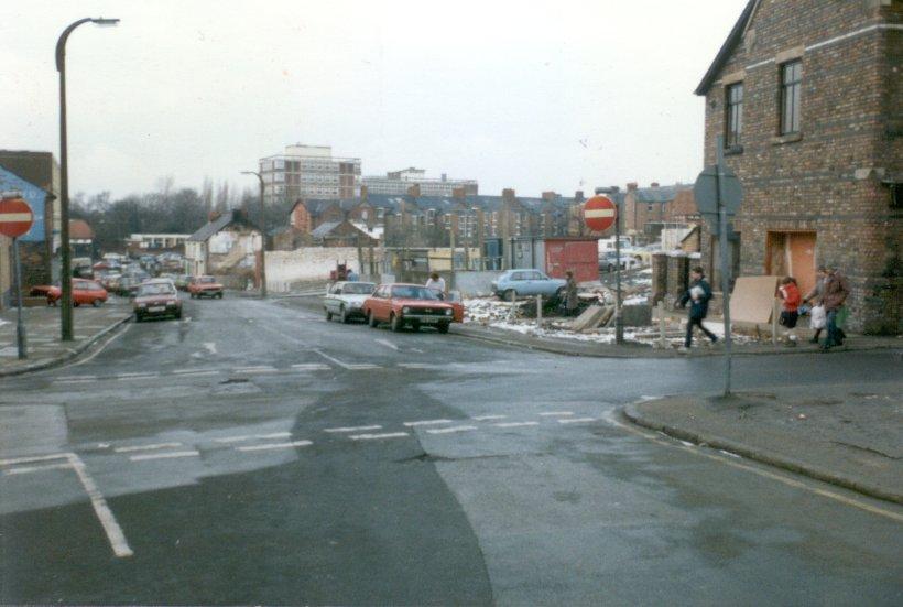 Construction of Wigan Bus Station.