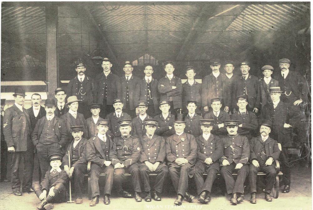 Station Staff early 1900's