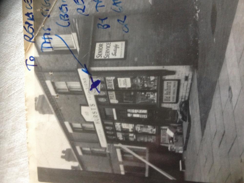 Hurst's shop 1960's