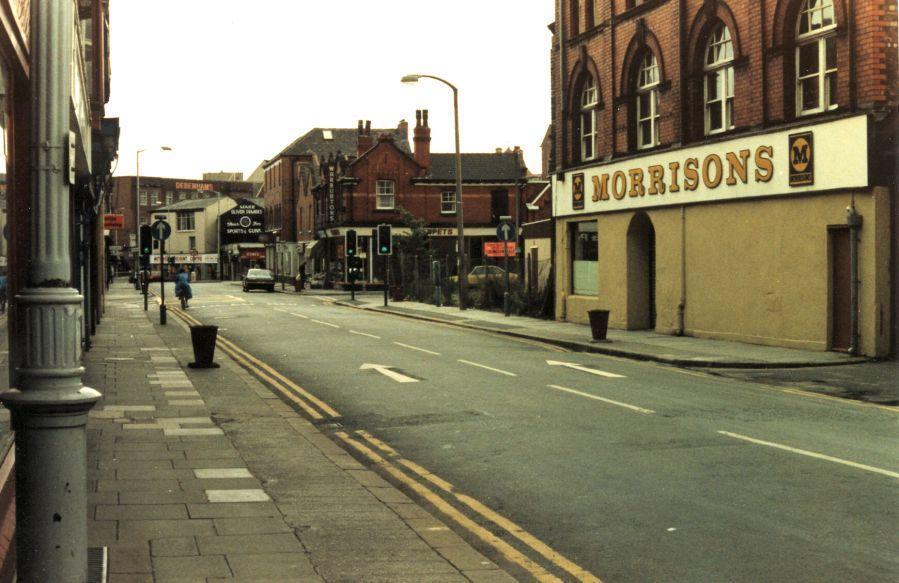 Mesnes Street, early 1980s. Mesnes Street, early 1980s.