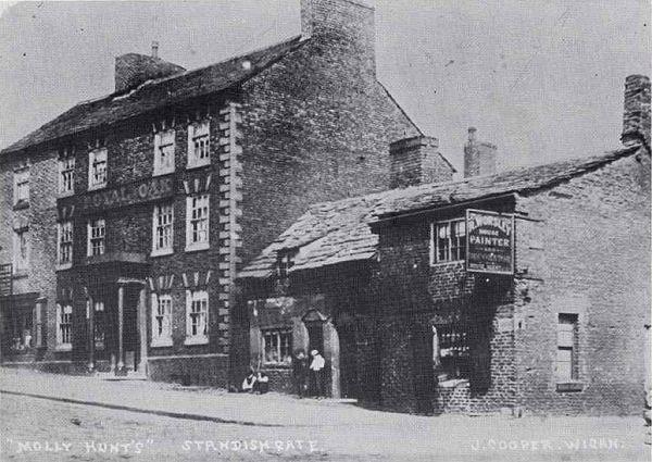 Royal Oak and Molly Hunts, Standishgate. Royal Oak and Molly Hunts, Standishgate.