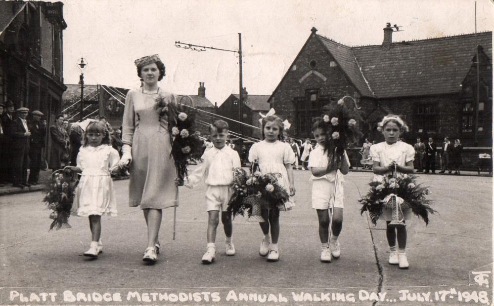 Platt Bridge Methodist Church Walking Day, 1948