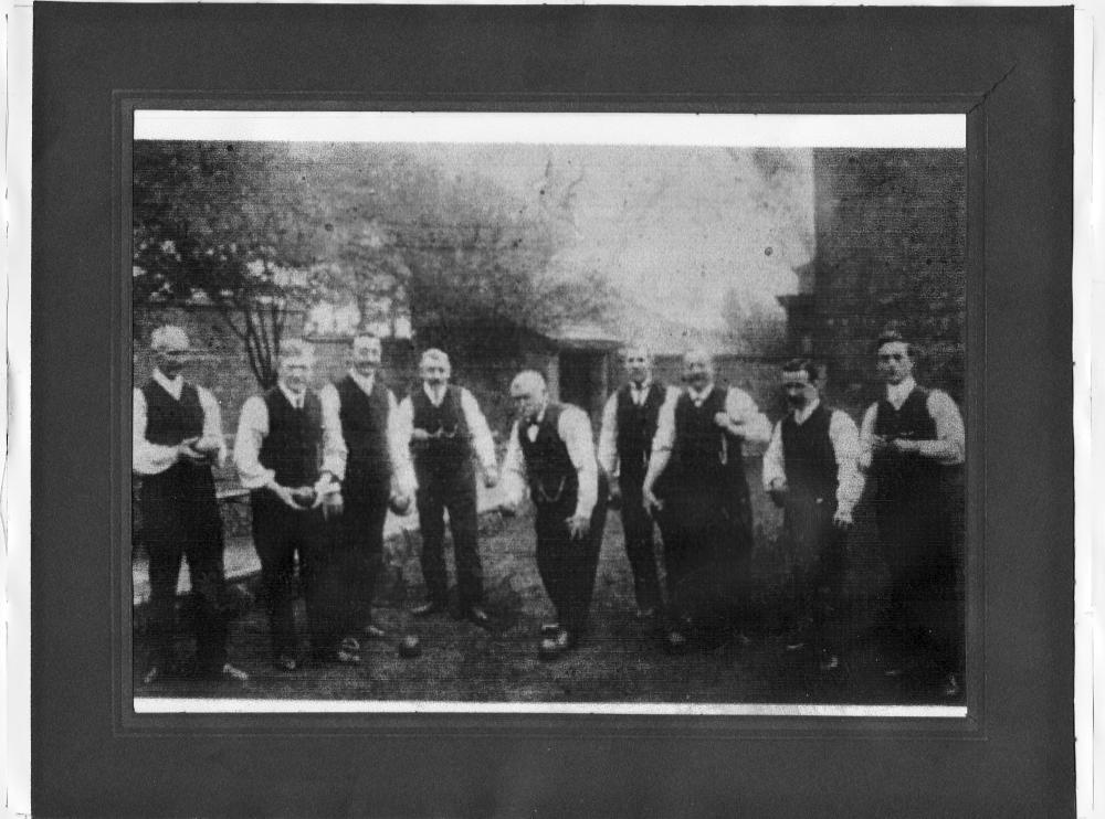 Blue Bell Bowling Team 1920's North Ashton