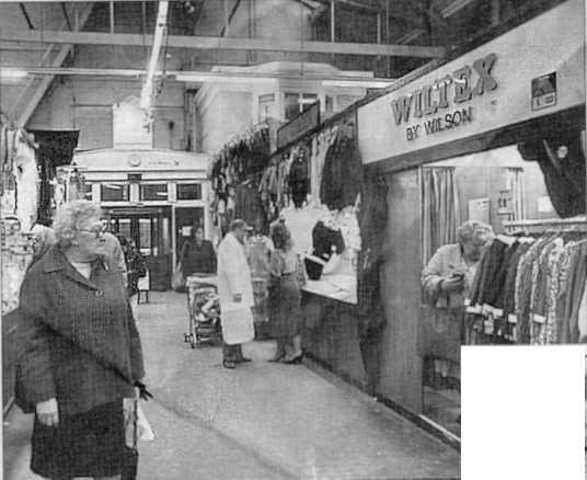 Wigan Market Hall 1960 Wigan Market Hall 1960