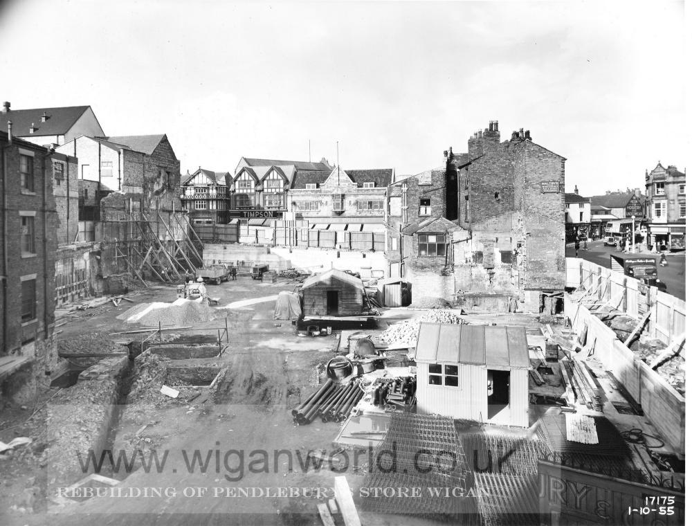PENDLEBURYS 'NEW' STORE c. 1955 PENDLEBURYS 'NEW' STORE c. 1955