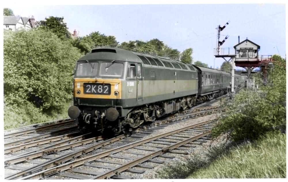 Colourised version of Philip Croasdale