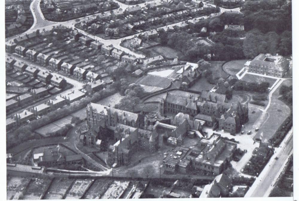 Aerial view 1951 Aerial view 1951