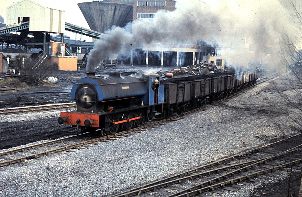 Steam at Bickershaw 