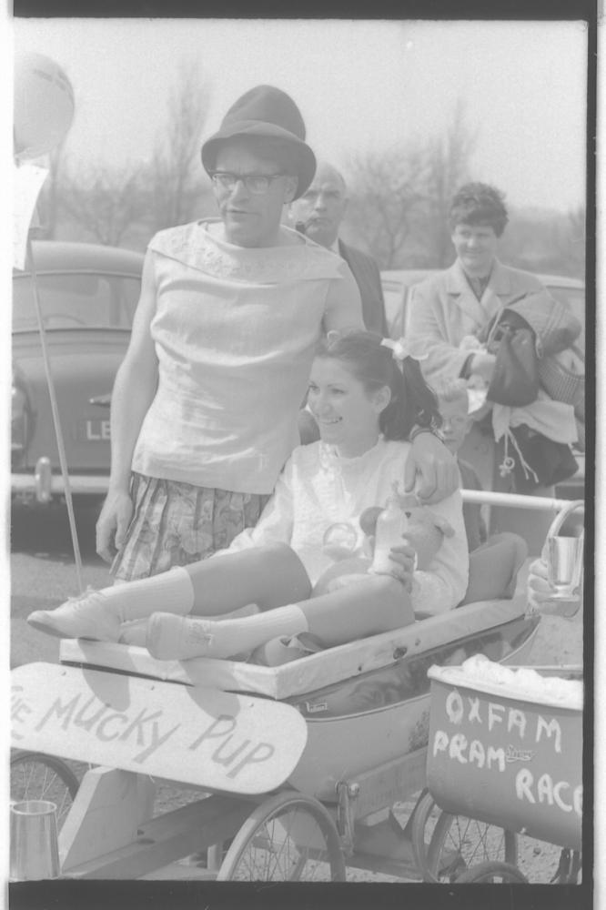 Charity Fun Run Ashhurst Beacon road 1960's Charity Fun Run Ashhurst Beacon road 1960's