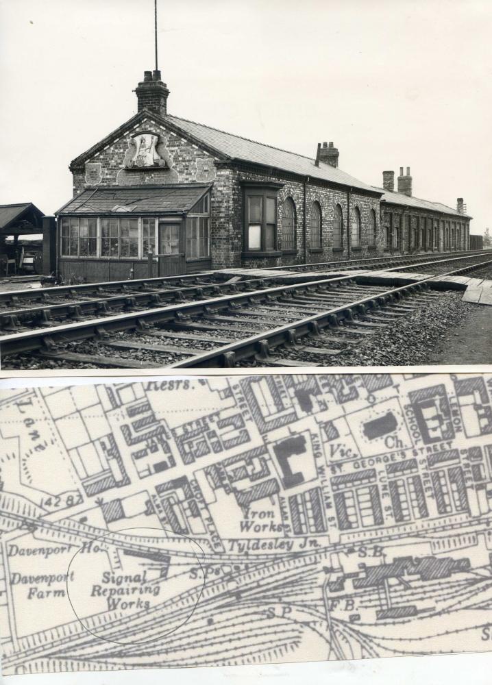 Tyldesley Signal Repairing Works 1956. Tyldesley Signal Repairing Works 1956.