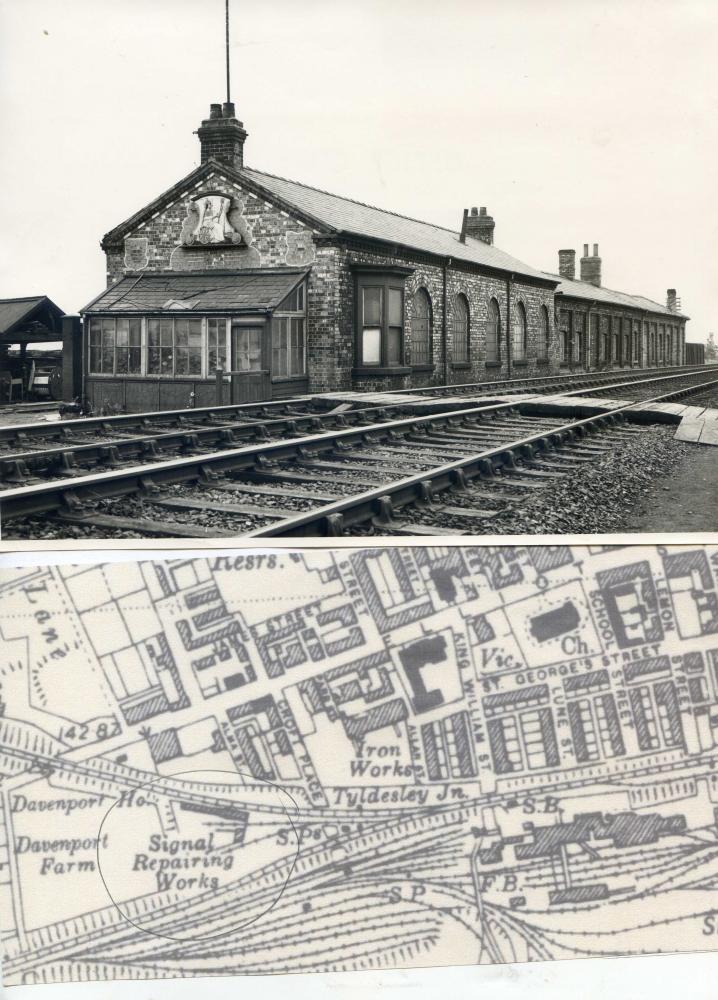 Tyldesley Signal Repairing Works 1956.