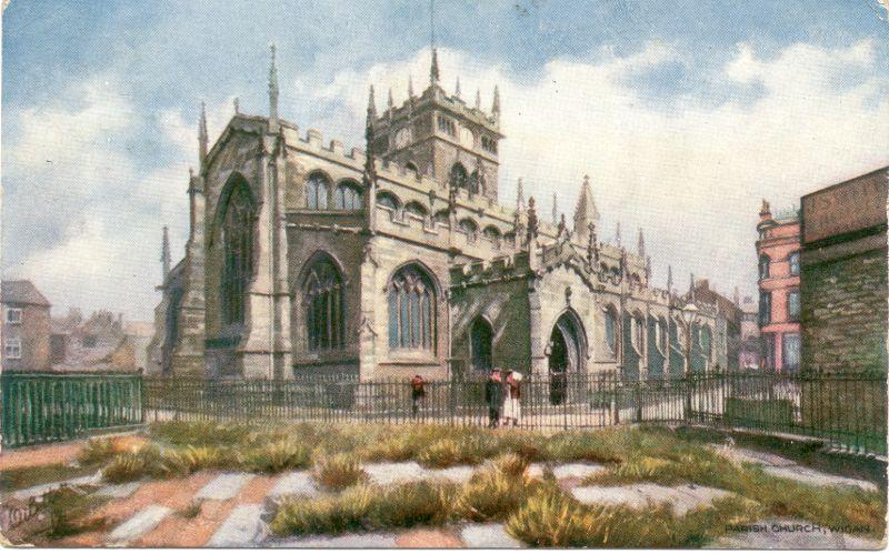 Scanned from an old postcard. 1907. Scanned from an old postcard. 1907.