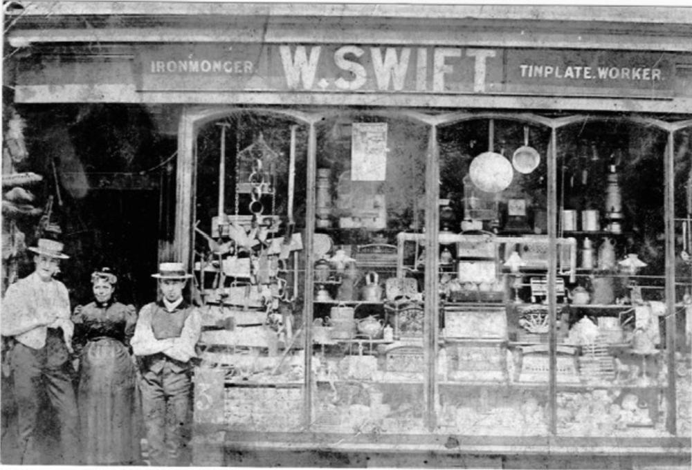 W, SWIFT. IRONMONGERS  SHOP