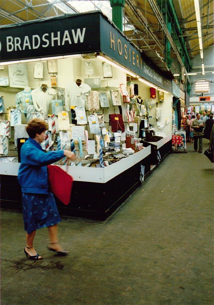 Inside Wigan Market Hall