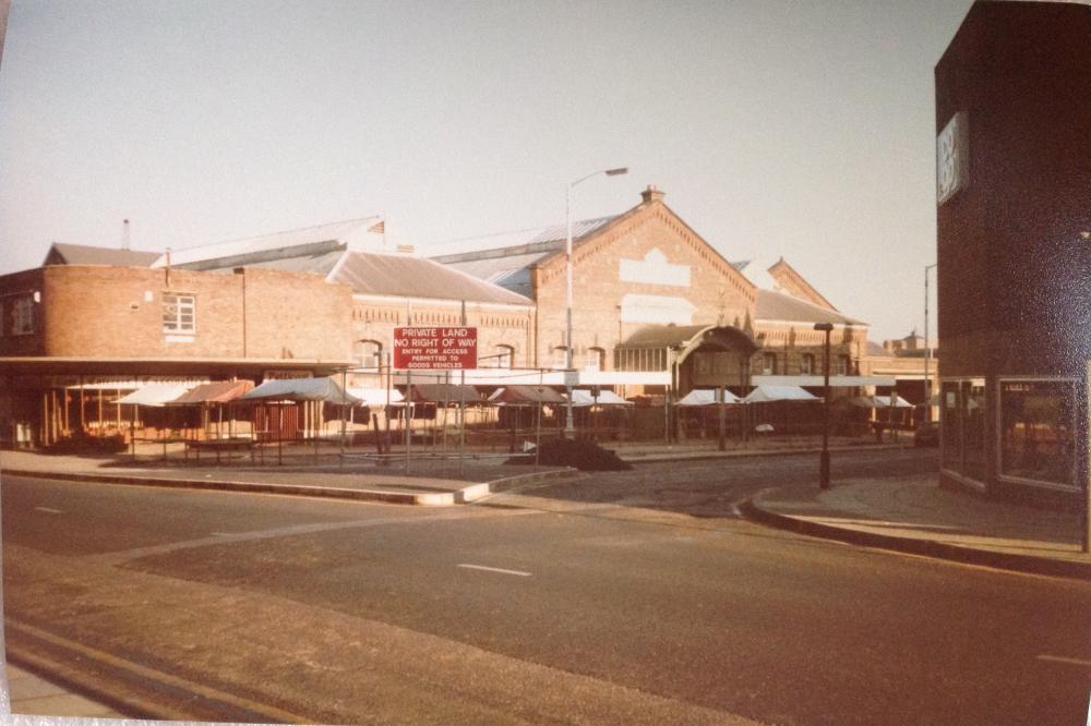 Old market hall. Old market hall.