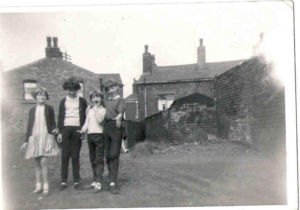 In the backs, Ince, early sixties In the backs, Ince, early sixties