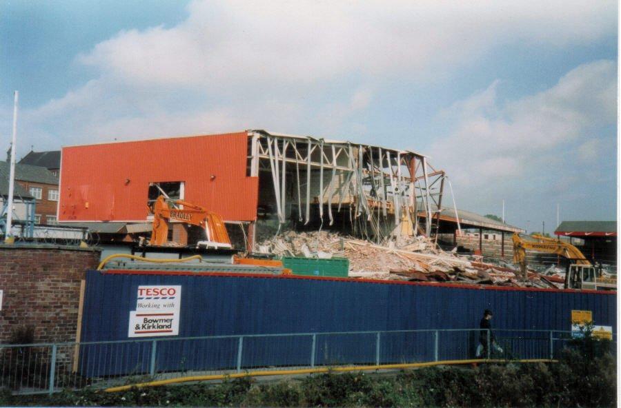 Demolition of Central Park.