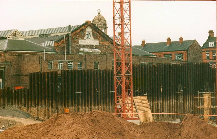 Construction of the Galleries in Wigan. Construction of the Galleries in Wigan.