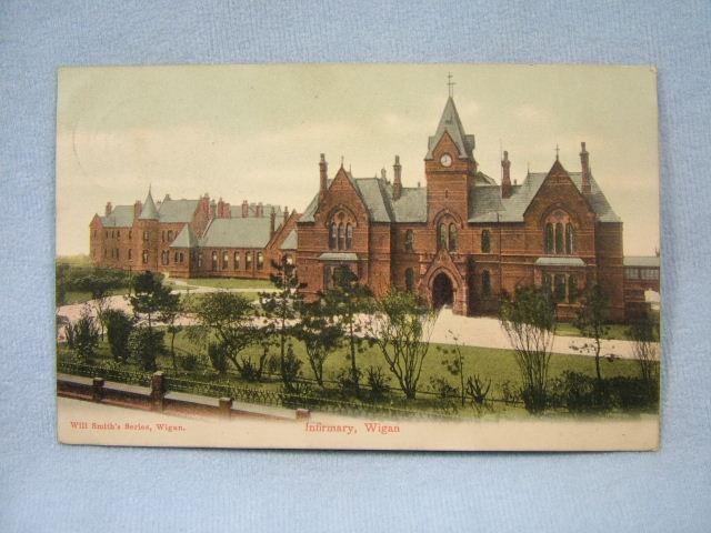 The Royal Albert Edward Infirmary nearly new in 1904 The Royal Albert Edward Infirmary nearly new in 1904