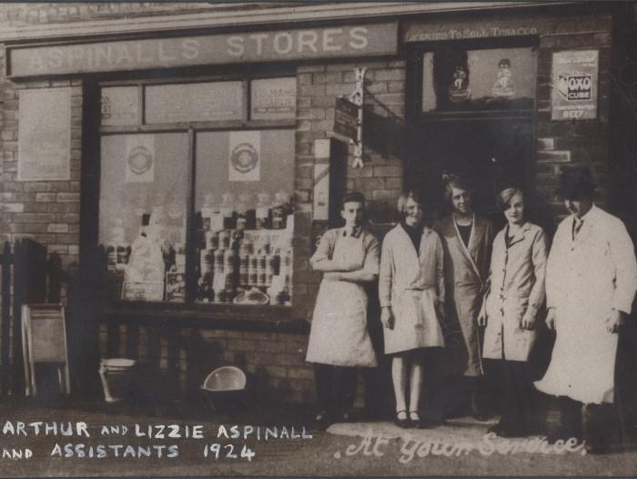 ASPINALLS STORES 1924