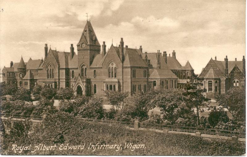 Royal Albert Edward Infirmary. Royal Albert Edward Infirmary.
