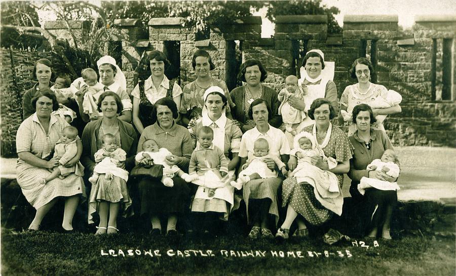 After the birth of Margaret junior - convalescent home.