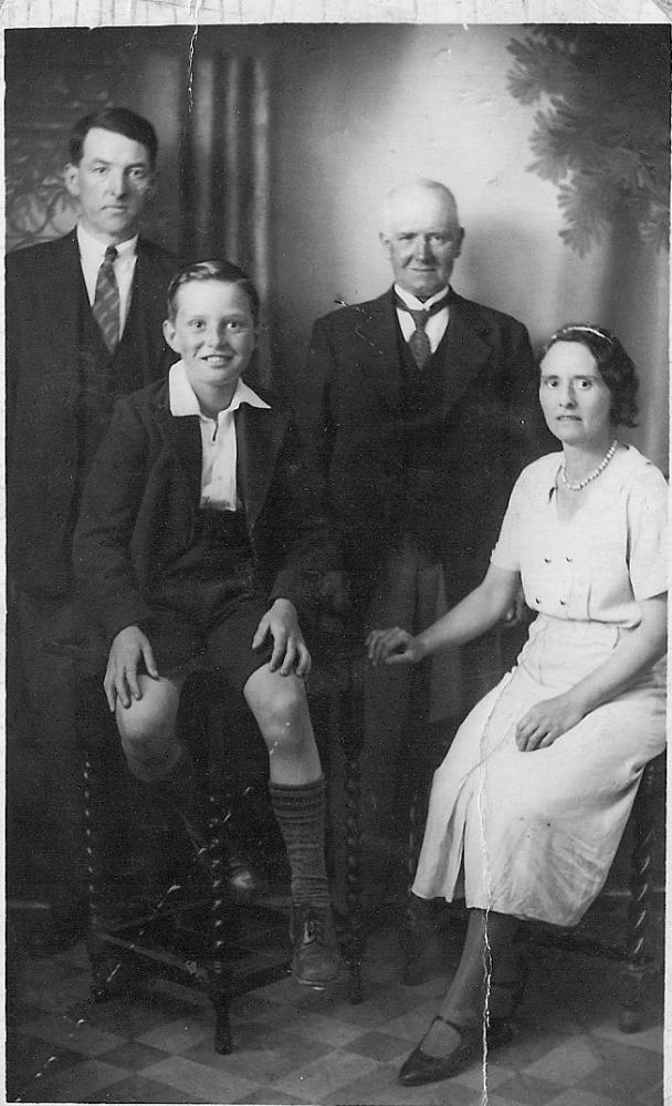 Great Granddad and Grandma Houghton