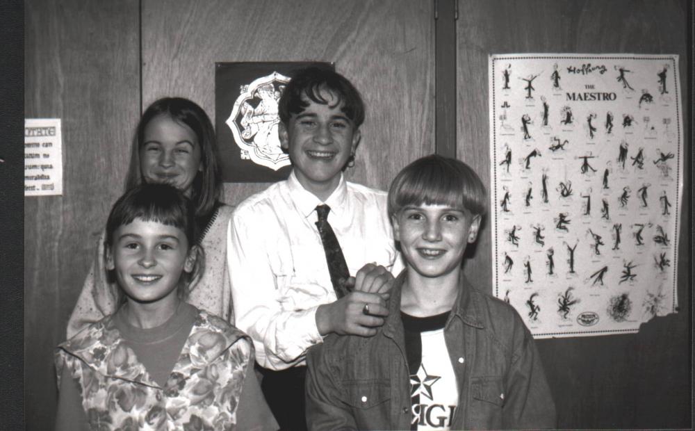 Kids in vestry 1994 Kids in vestry 1994