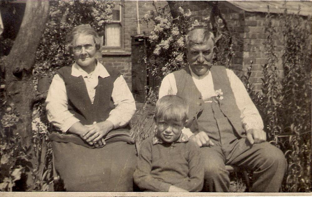 Great grandma and great grandad Great grandma and great grandad