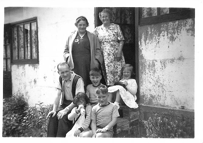Stokes family on Holiday circa 1954
