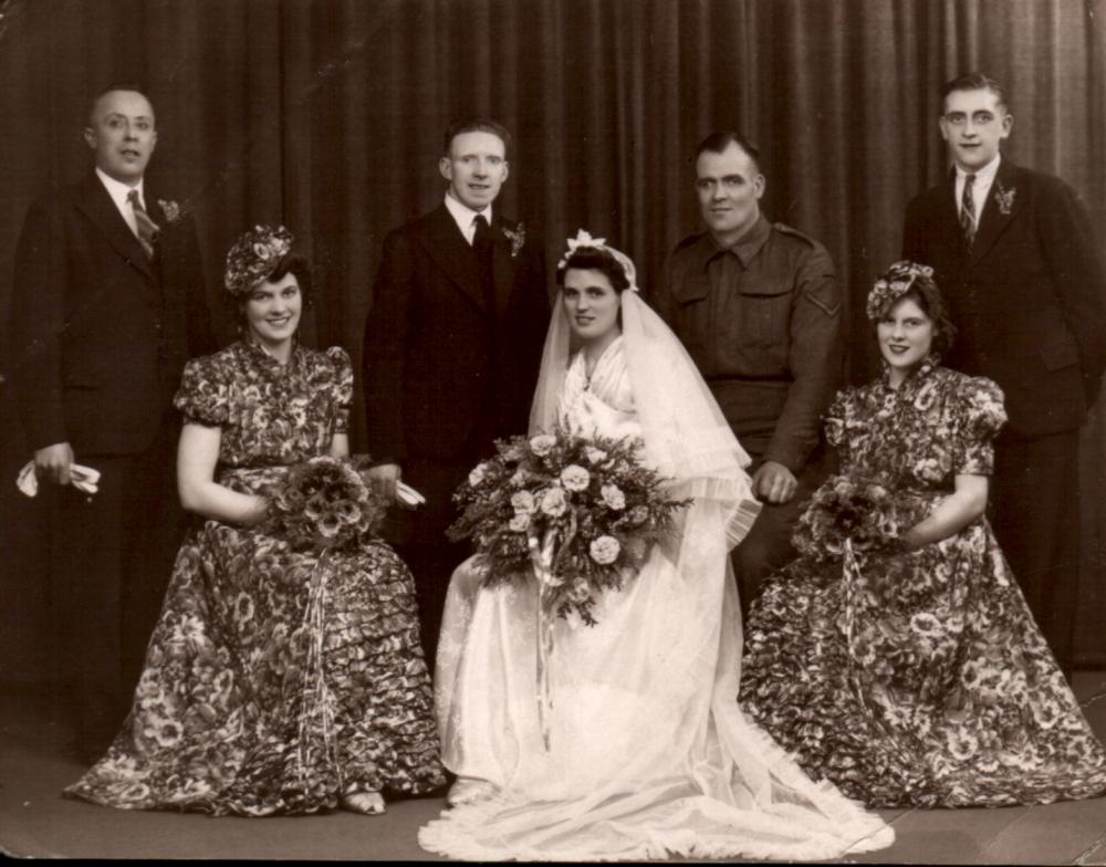 Wedding photo Mary Jane Sharratt