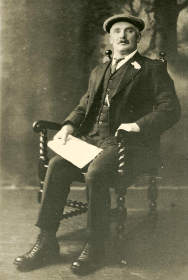 William Finch, born in Wigan in 1879.