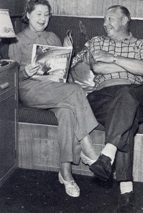George and Beryl on the Lady Beryl George and Beryl on the Lady Beryl