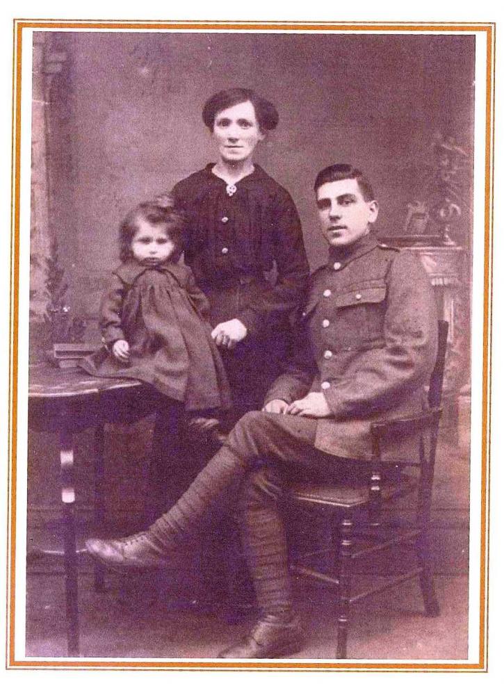 Joseph Shepherd Snr. enlisting 1916