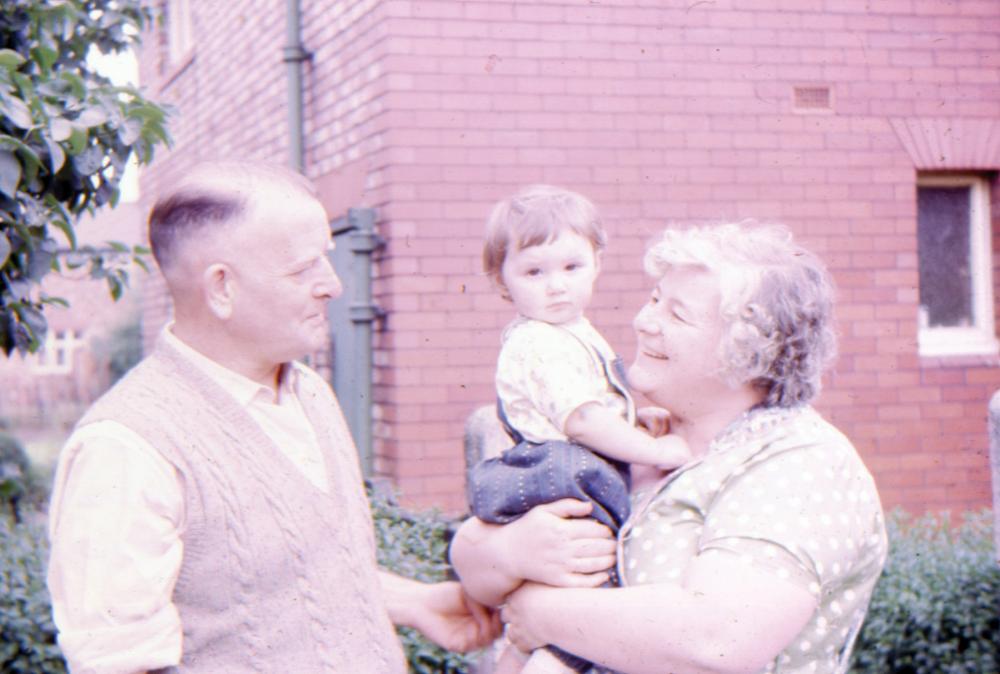 Mr and Mrs Dixon, Wellfield Road 1964