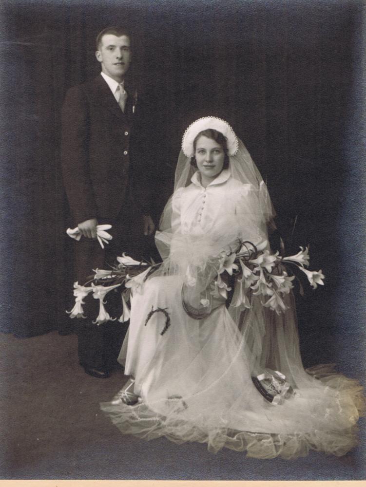 Parents' Wedding Photo