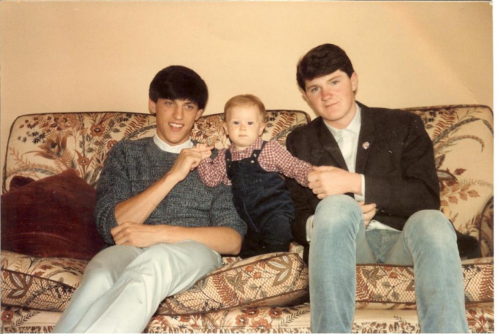 1984 Bernie and Ian with little Richard