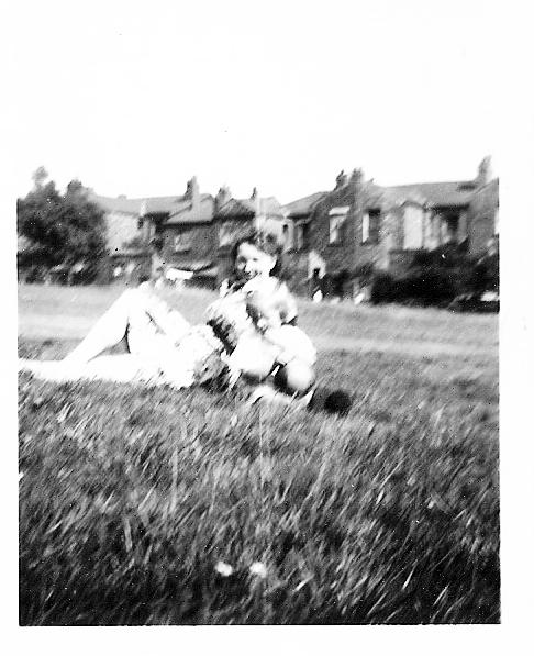 Marian Stokes with Daughter Pauline circa 1950
