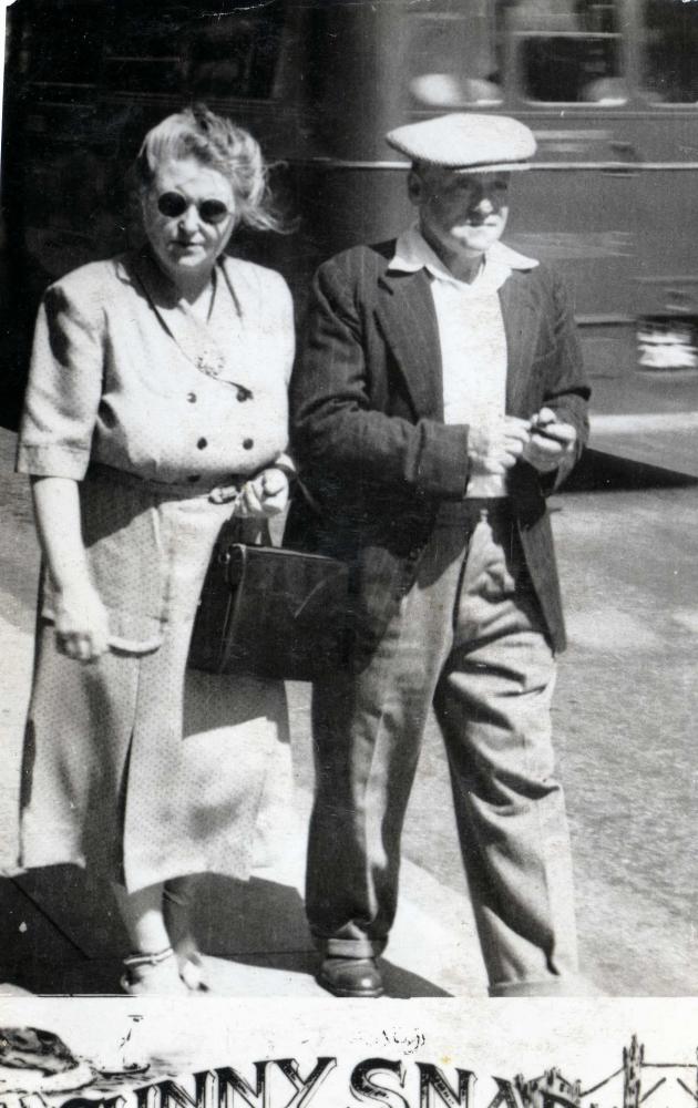 Grandad and grandma Fairhurst 