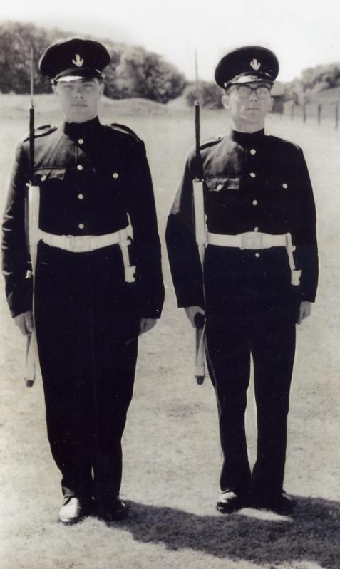 Local men  from the Loyals Regiment.c.1960's