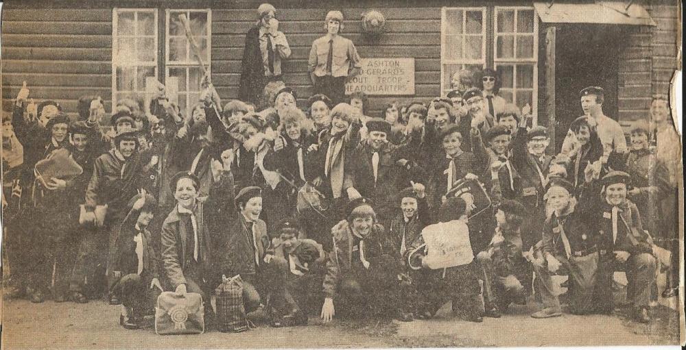 1st Aston Scouts July 1972