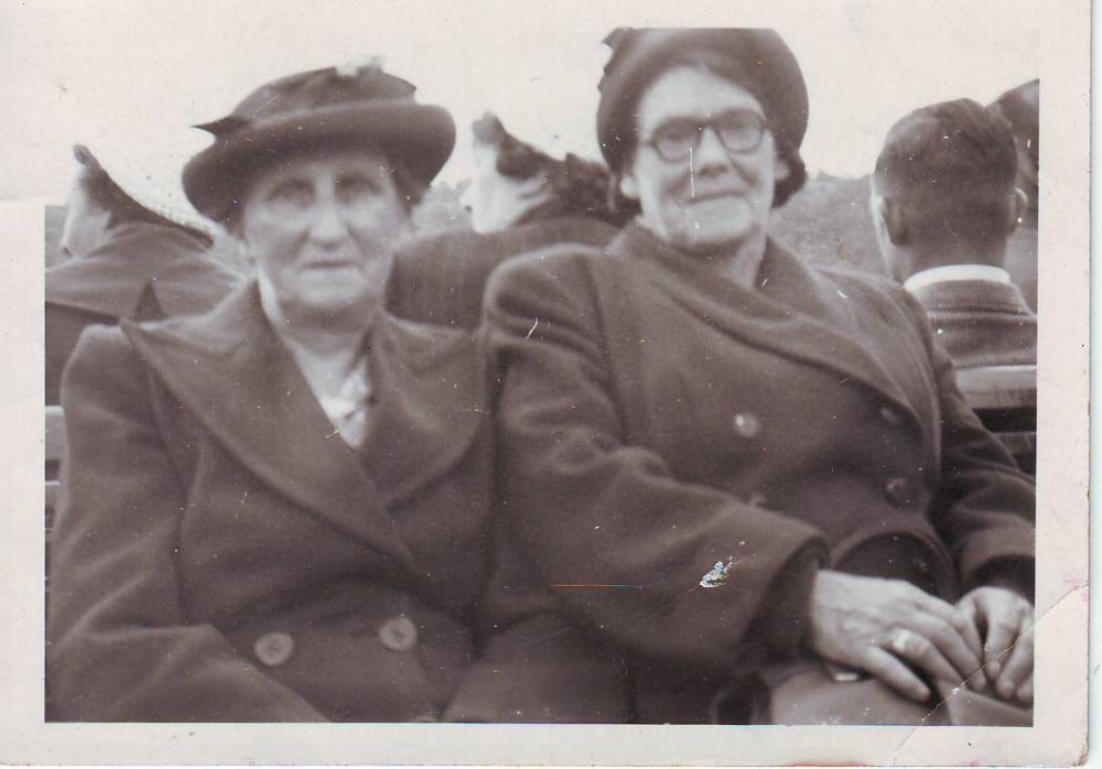 Martha Fairbrother with friend Martha Fairbrother with friend