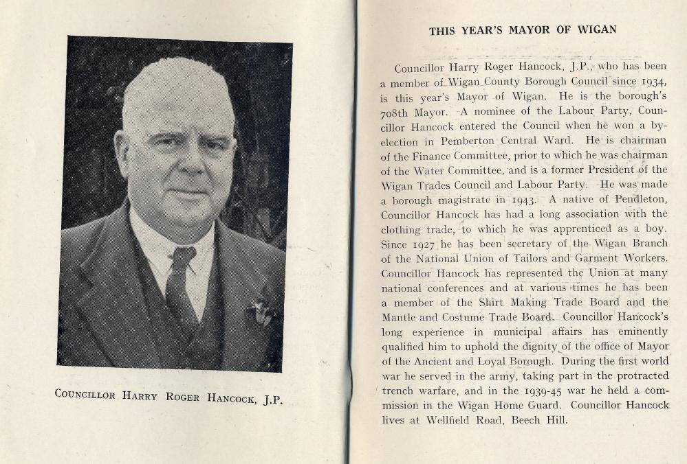 708th Mayor Harry Roger Hancock 708th Mayor Harry Roger Hancock