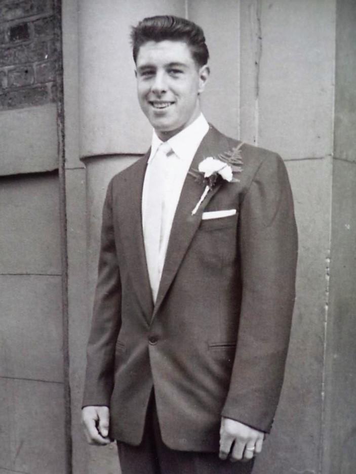 Upright young man.