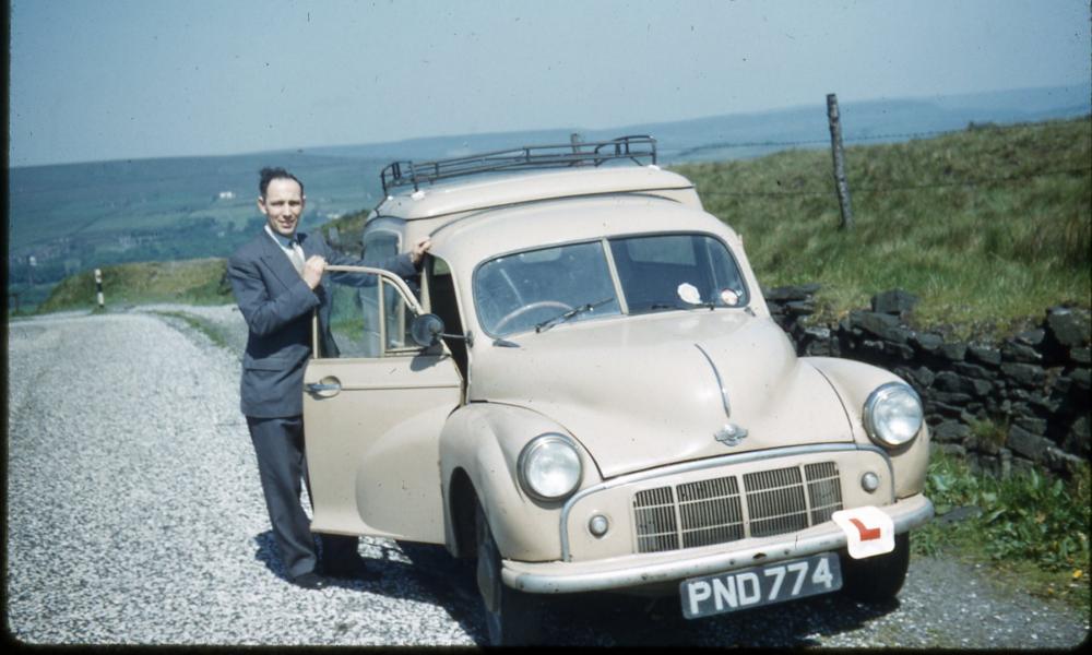 Bob Bennett with his van