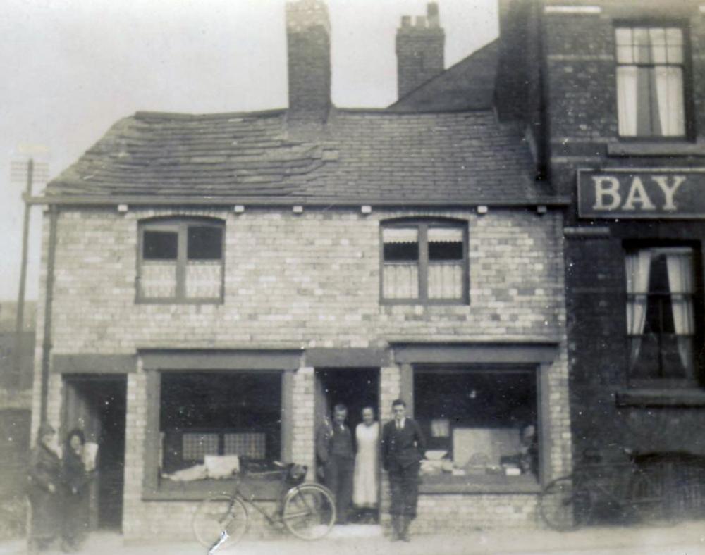 The shop in Hallgate The shop in Hallgate