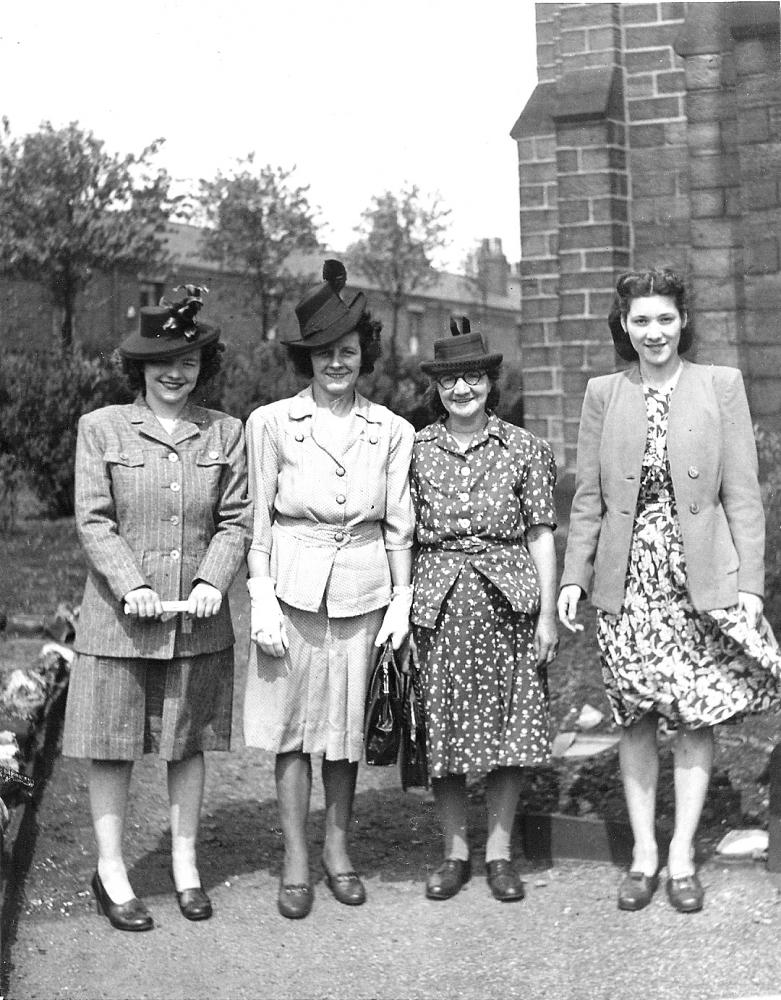 Mum and Dad Doreen and Alan Hankin's Wedding 28th June 1947 Guests