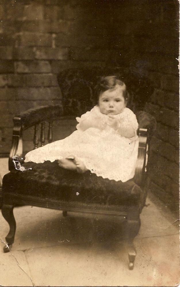 May Hallmark aged 8 months